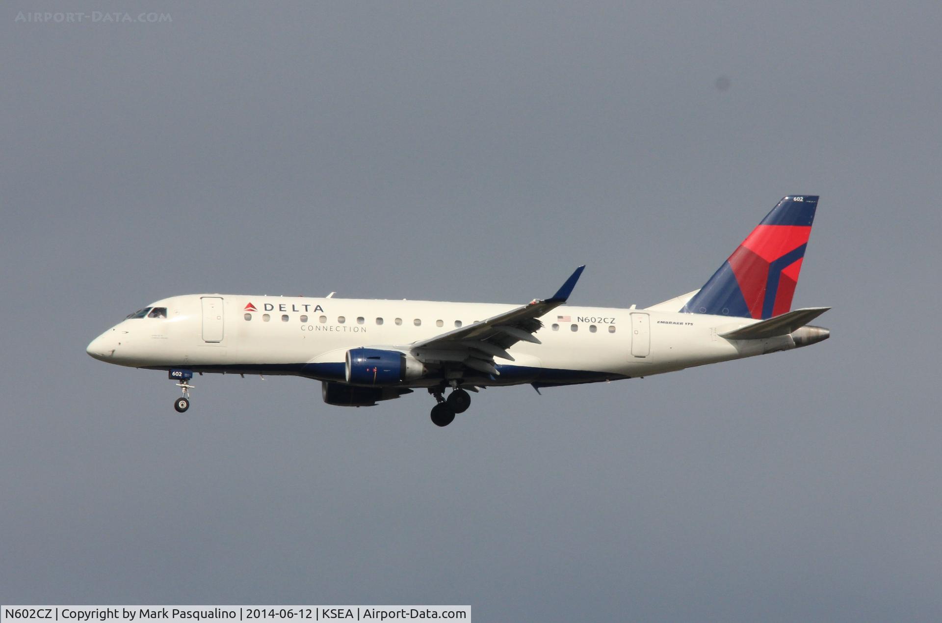 N602CZ, 2007 Embraer 175LR (ERJ-170-200LR) C/N 17000171, ERJ 170-200 LR
