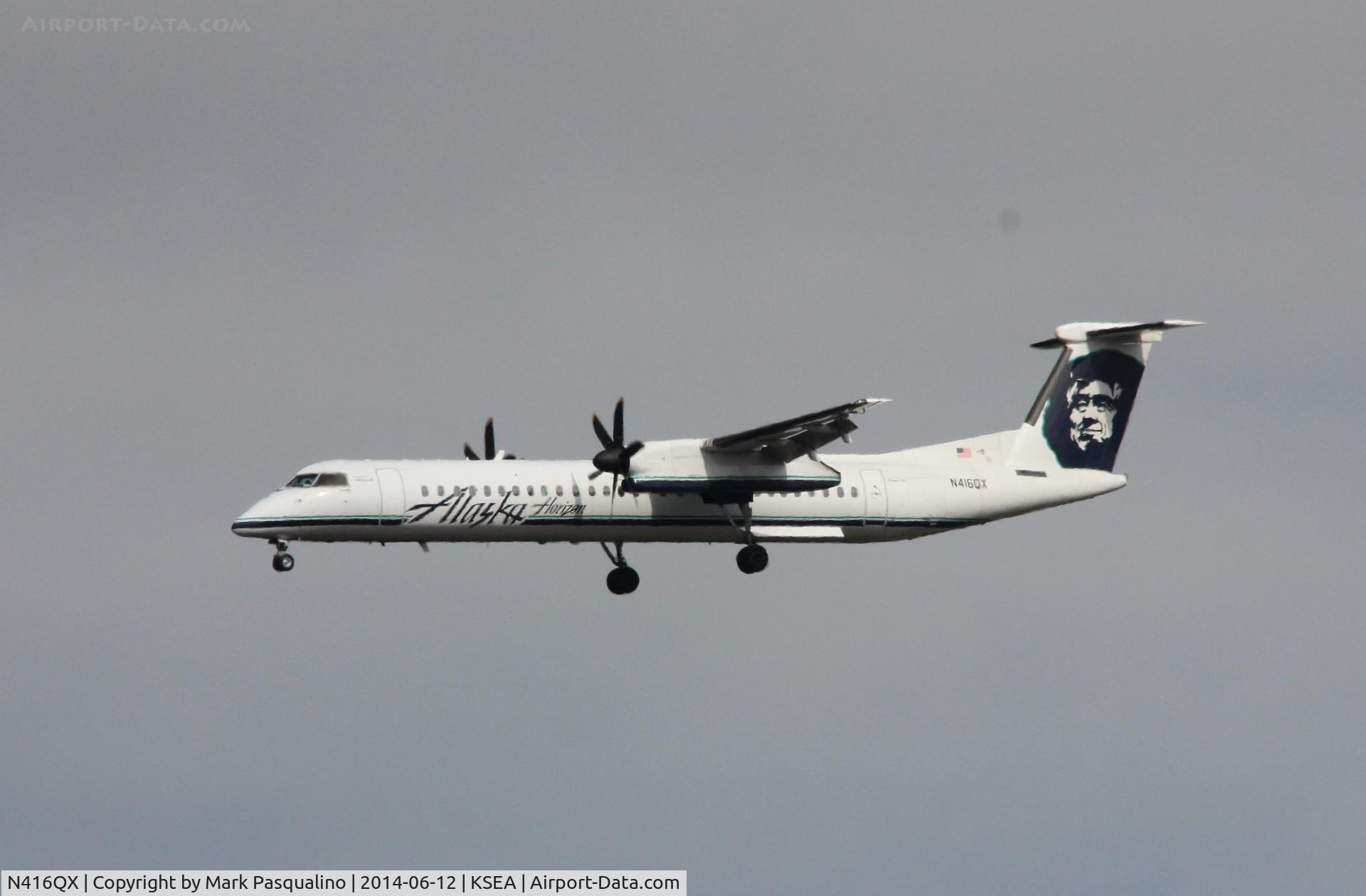 N416QX, 2001 Bombardier DHC-8-402 Dash 8 C/N 4083, DHC-8-402