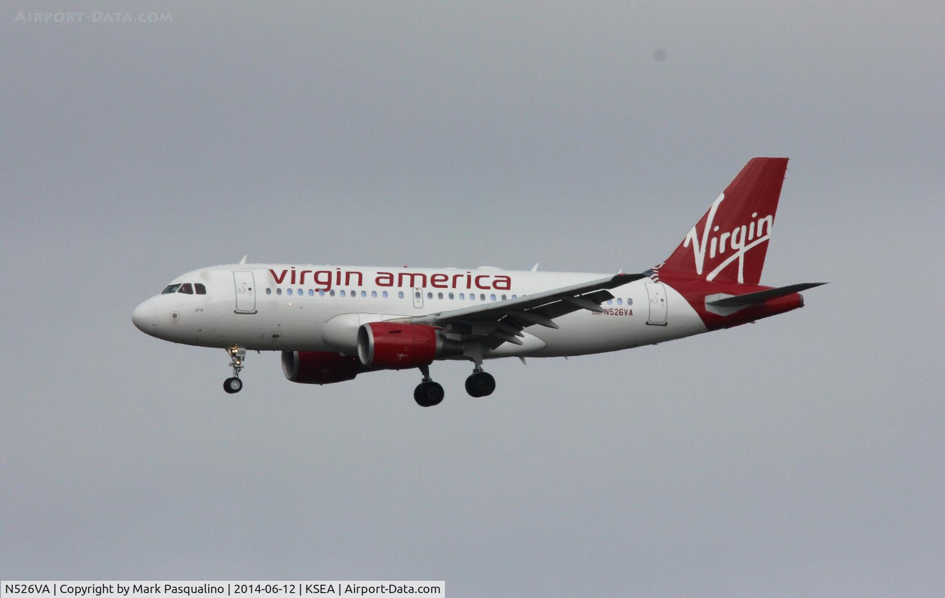 N526VA, 2008 Airbus A319-112 C/N 3347, Airbus A319
