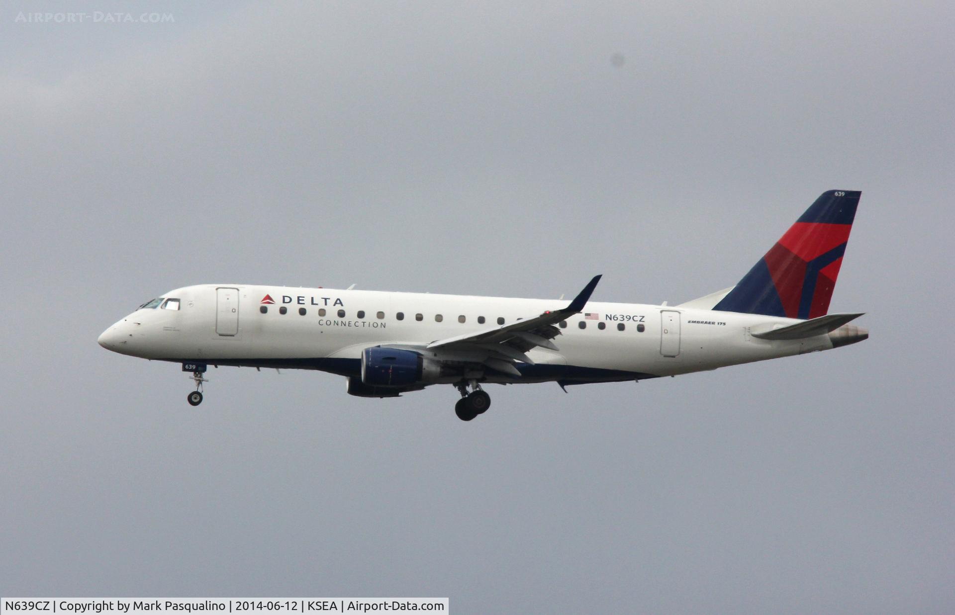N639CZ, 2008 Embraer 175LR (ERJ-170-200LR) C/N 17000262, ERJ 170-200 LR
