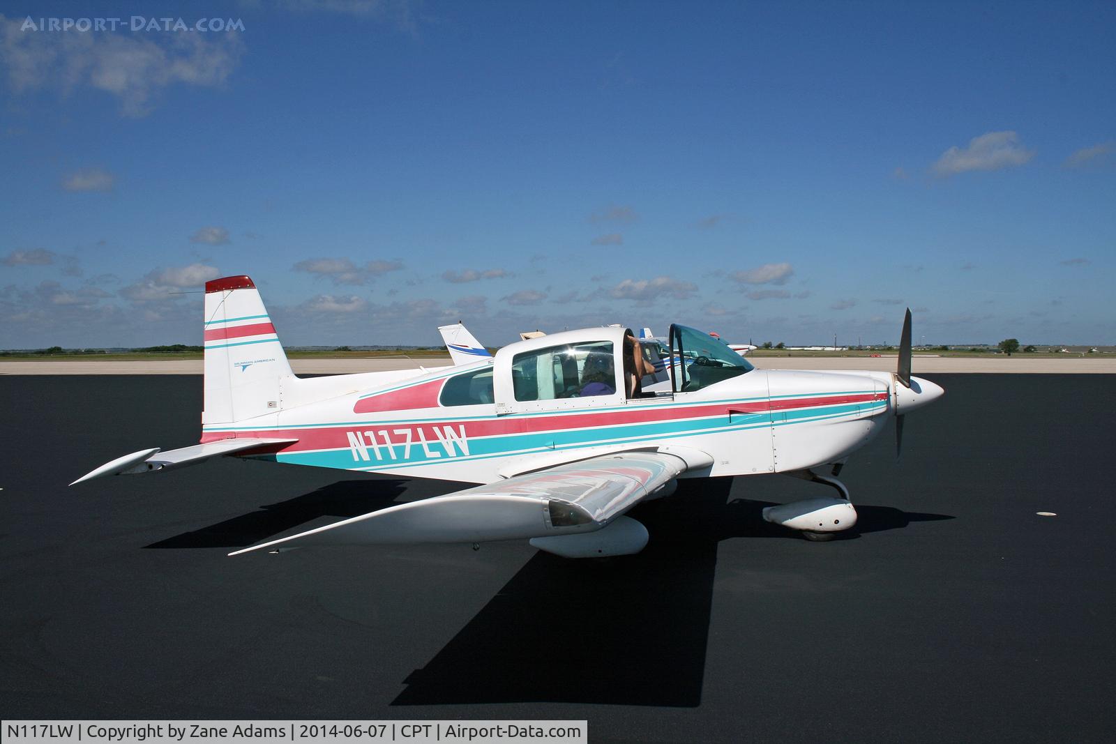 N117LW, 1975 Grumman American AA-5B Tiger C/N AA5B-0057, At Cleburne Municipal Airport - EAA Young Eagles Rally