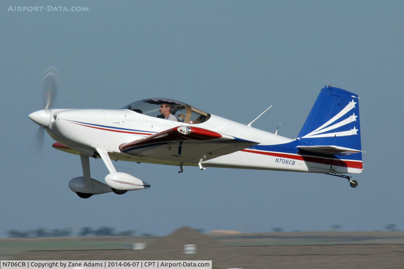 N706CB, 2008 Vans RV-7 C/N 72847, At Cleburne Municipal Airport - EAA Young Eagles Rally