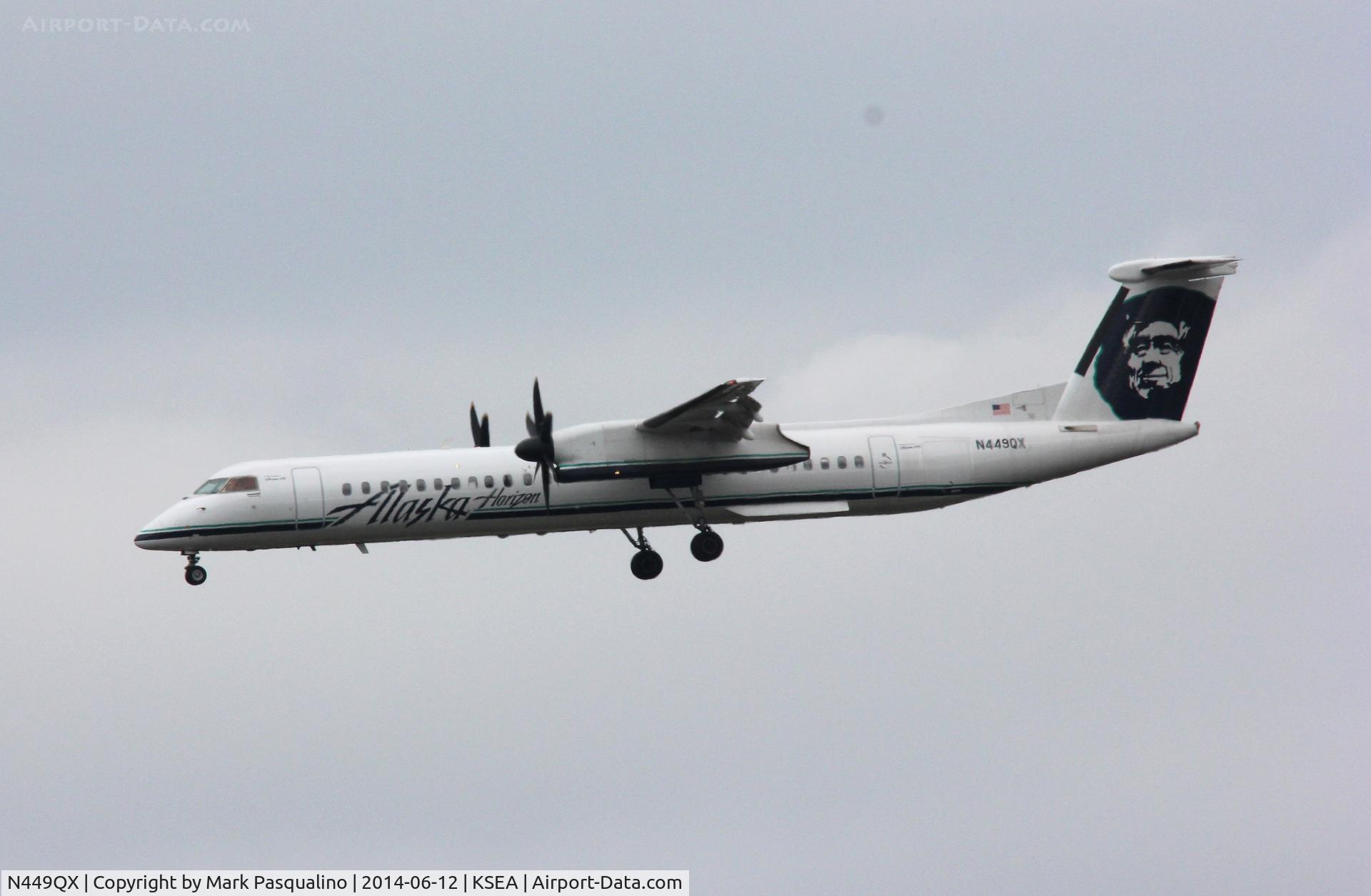 N449QX, 2012 Bombardier DHC-8-402 Dash 8 C/N 4410, DHC-8-402