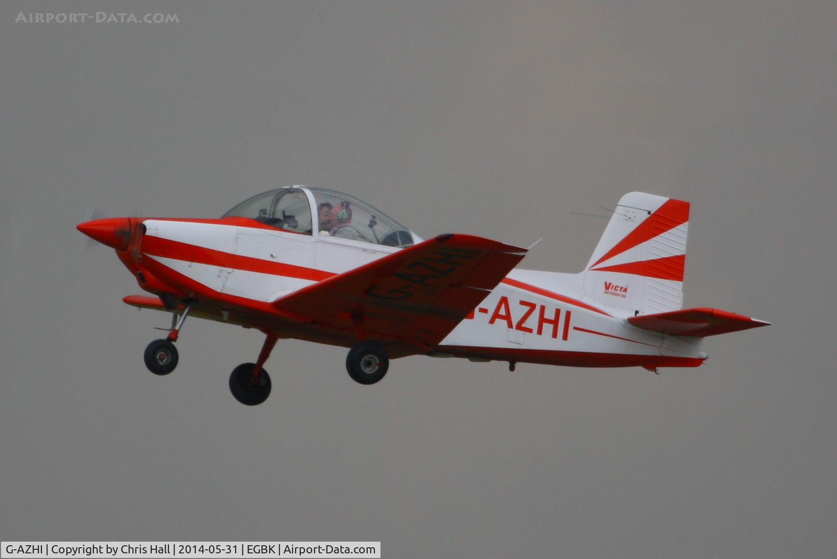 G-AZHI, 1971 AESL Glos-Airtourer Super 150/T5 C/N A540, at AeroExpo 2014