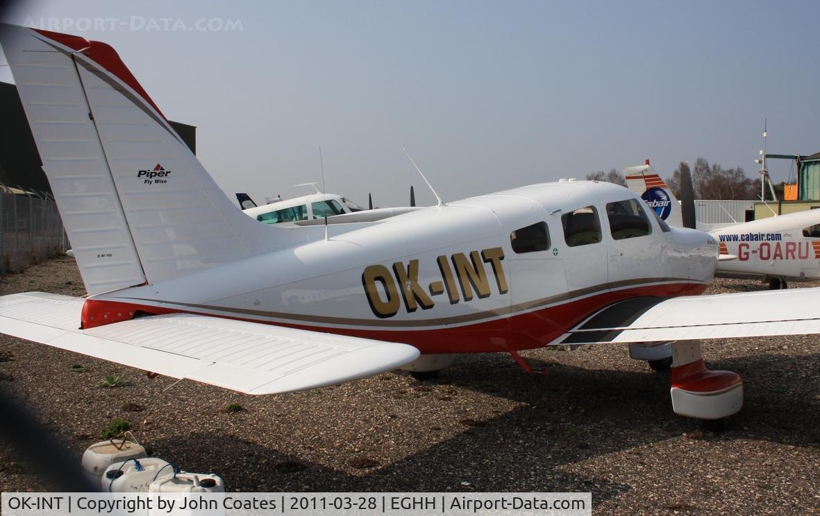 OK-INT, 2008 Piper PA-28-181 Cherokee Archer III C/N 2843669, At Worldwide