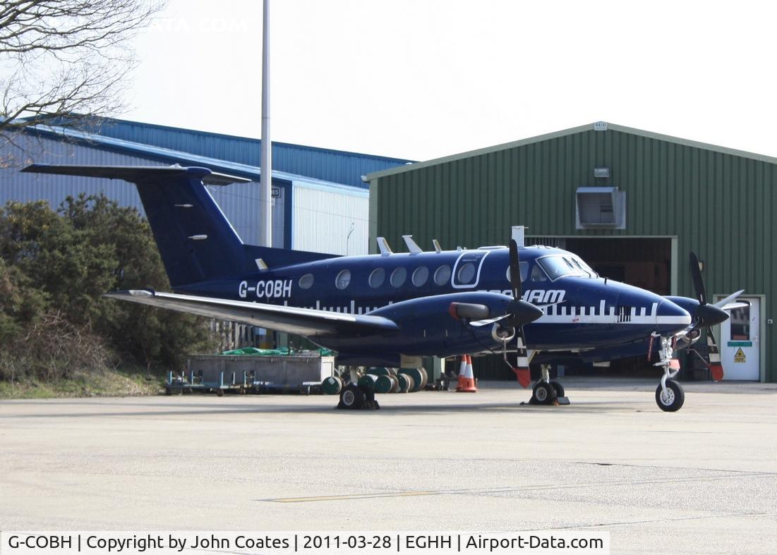 G-COBH, 1982 Beech 200 Super King Air C/N BB-944, At Cobham