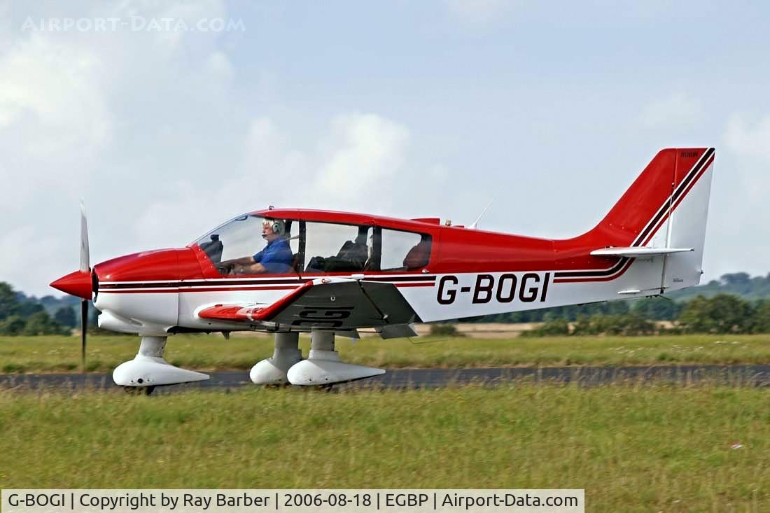 G-BOGI, 1988 Robin DR-400-180 Regent Regent C/N 1821, Robin DR.400/180 Regent [1821] Kemble~G 18/08/2006