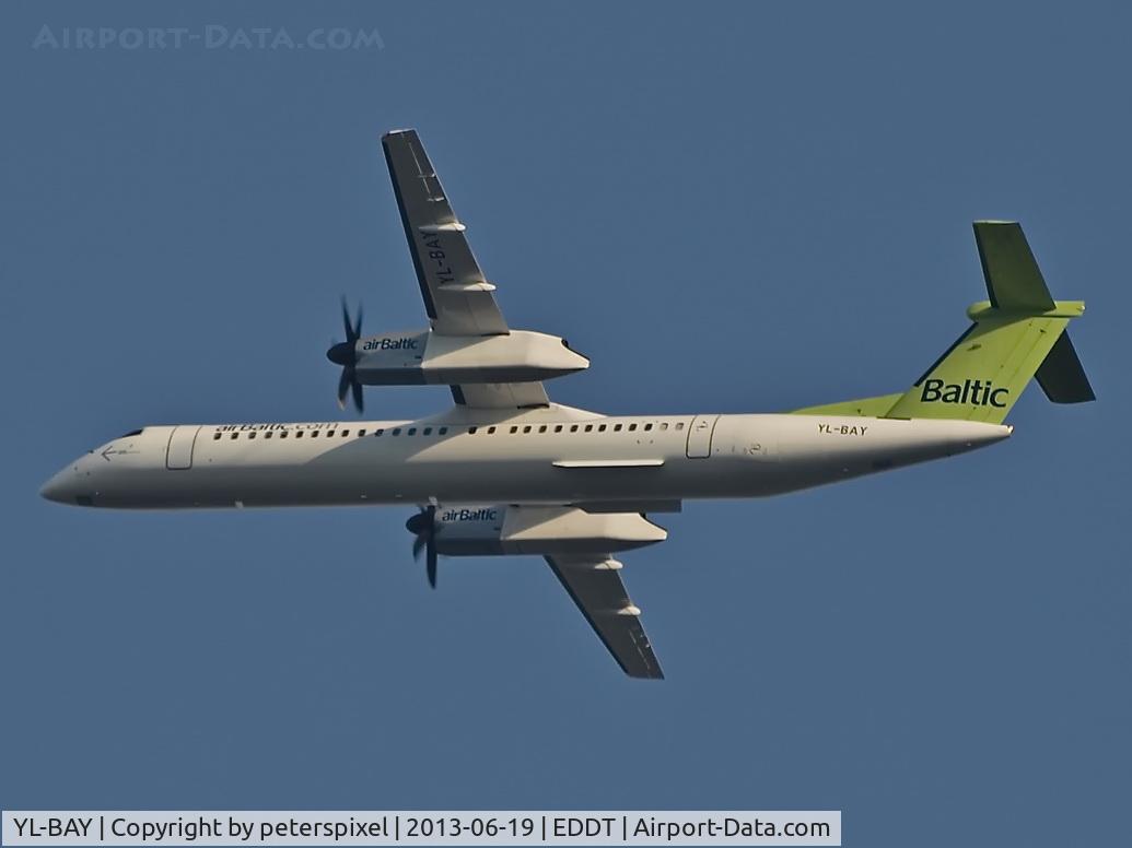 YL-BAY, 2010 De Havilland Canada DHC-8-402Q Dash 8 C/N 4331, Flughafen Berlin Tegel