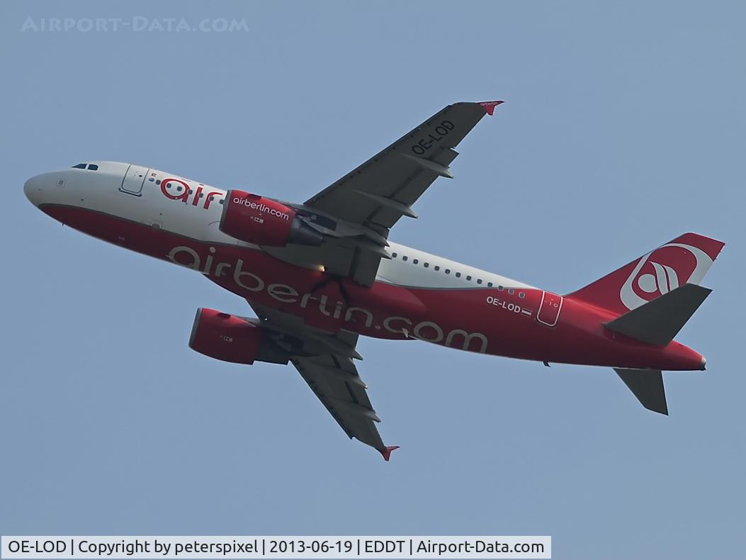 OE-LOD, 2008 Airbus A319-112 C/N 3689, Flughafen Berlin Tegel