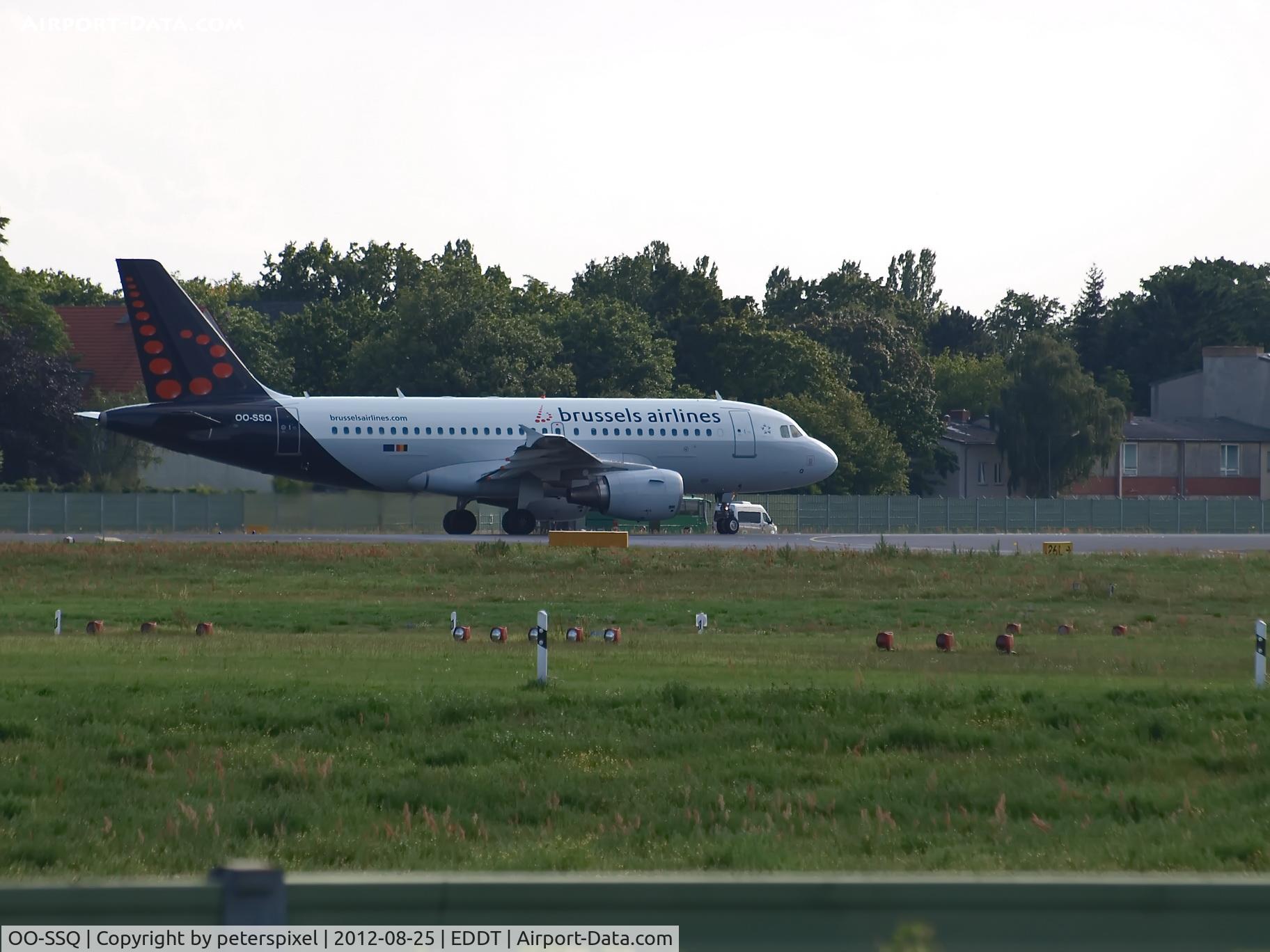 OO-SSQ, 2009 Airbus A319-112 C/N 3790, Flughafen Berlin Tegel