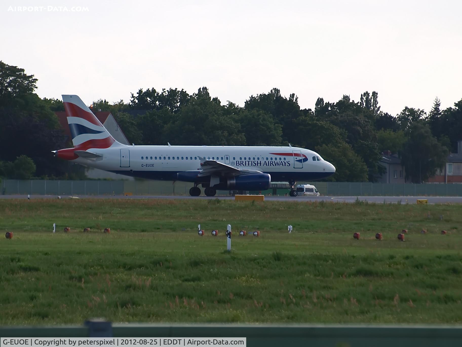 G-EUOE, 2001 Airbus A319-131 C/N 1574, Flughafen Berlin Tegel