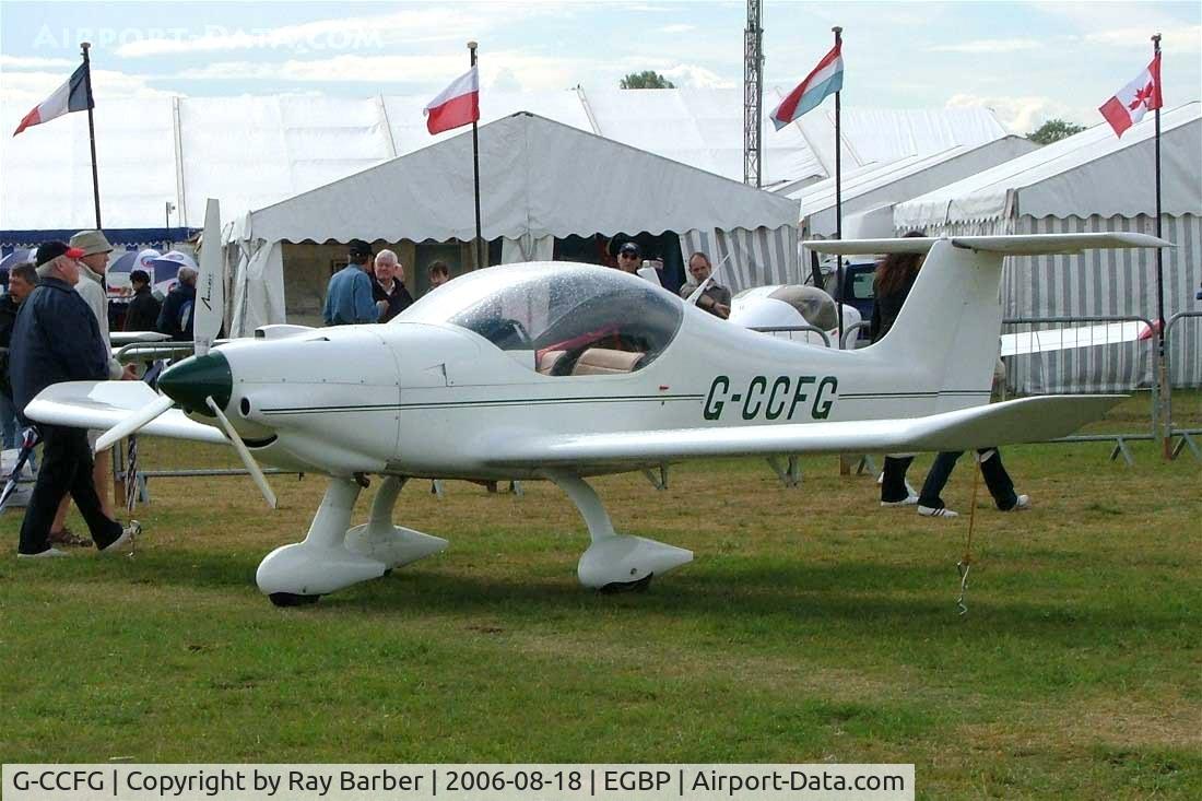 G-CCFG, 2003 Dyn'Aero MCR-01 Banbi C/N PFA 301A-14047, Dyn'Aero MCR-01 Banbi [PFA 301A-14047] Kemble~G 18/08/2006