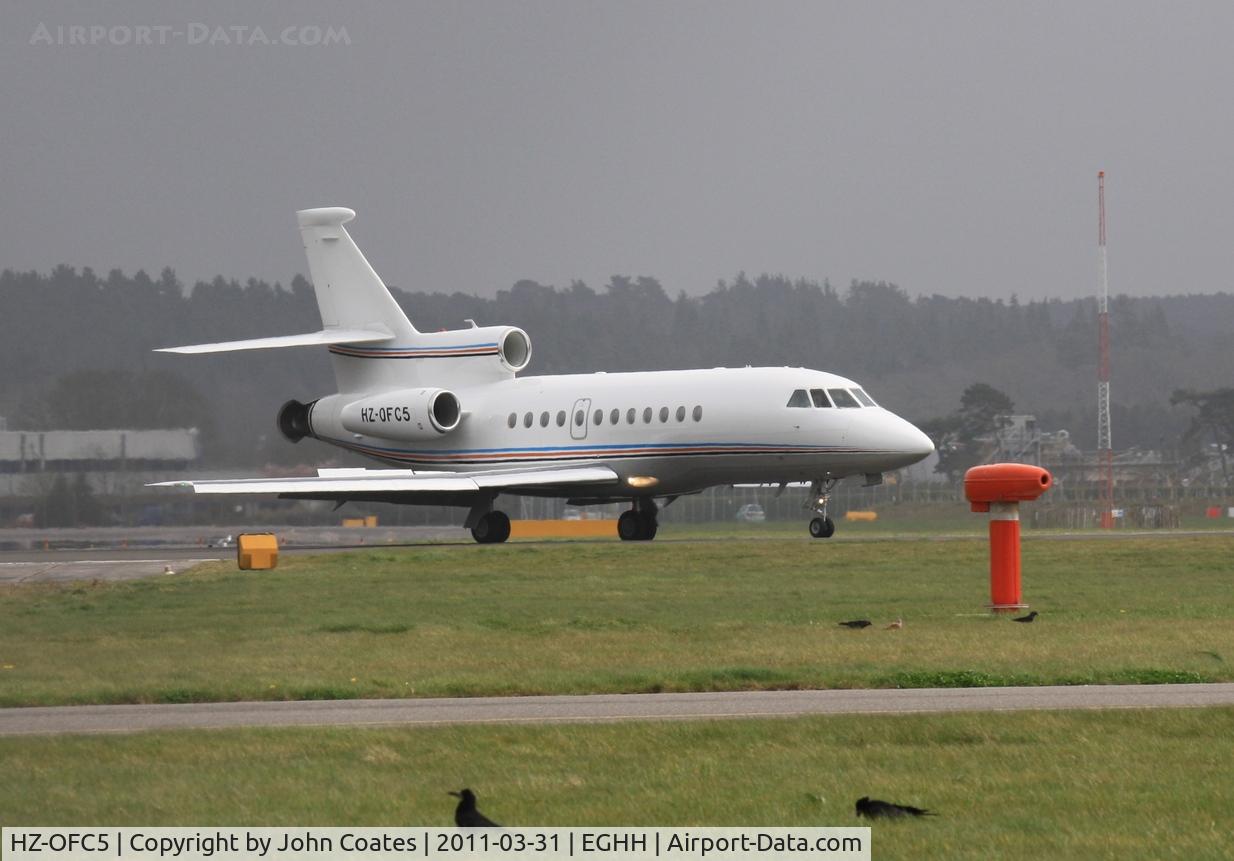 HZ-OFC5, 2007 Dassault Falcon 900EX C/N 180, Arriving 26
