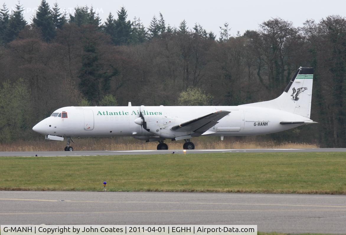 G-MANH, 1989 British Aerospace ATP C/N 2017, Taxiing