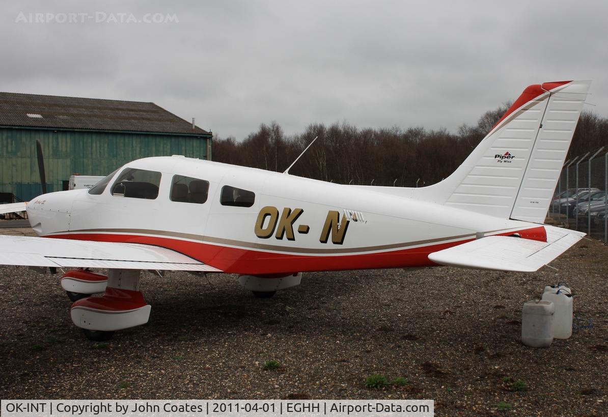 OK-INT, 2008 Piper PA-28-181 Cherokee Archer III C/N 2843669, Well almost !