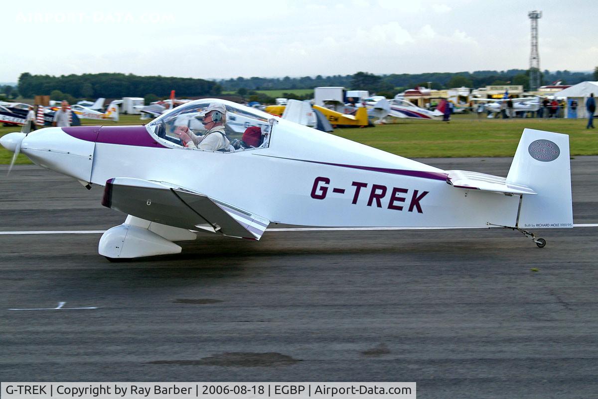 G-TREK, 1995 Jodel D-18 C/N PFA 169-11265, Jodel D.18 [PFA 169-11265] Kemble~G 18/08/2006