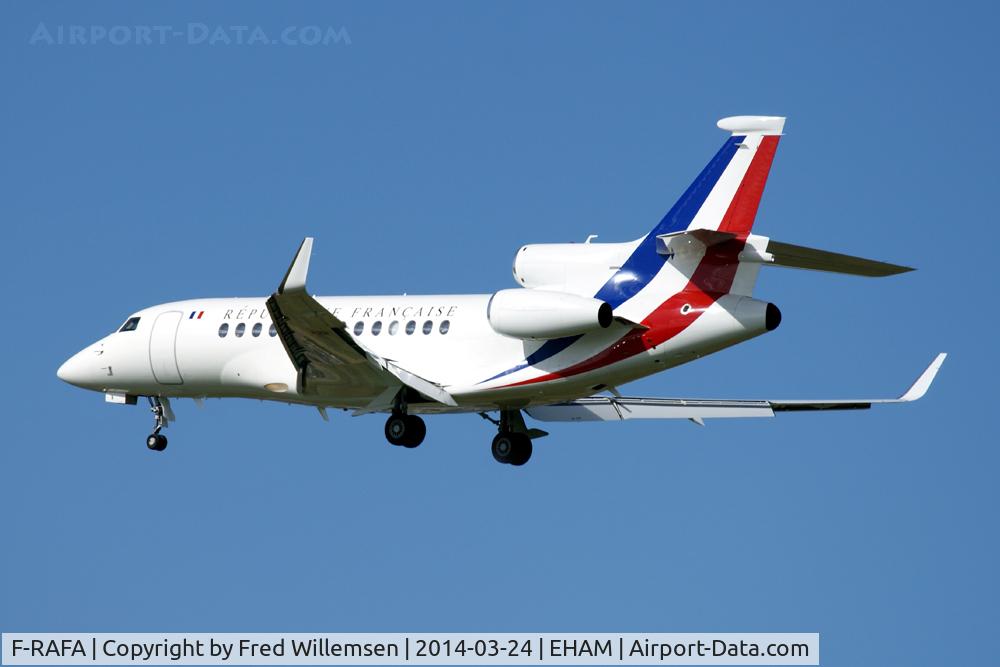 F-RAFA, 2009 Dassault Falcon 7X C/N 068, French AF