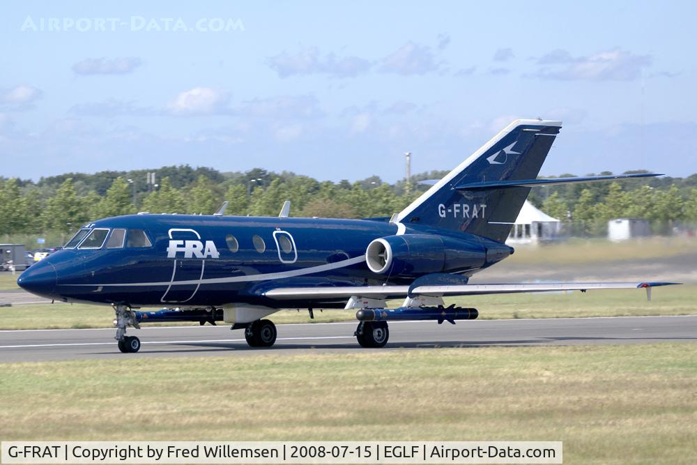 G-FRAT, 1967 Dassault Falcon (Mystere) 20DC C/N 87, FRAviation