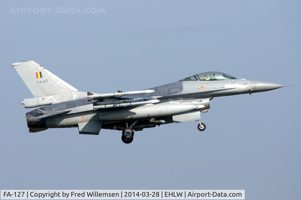 FA-127, SABCA F-16AM Fighting Falcon C/N 6H-127, Belgian AF