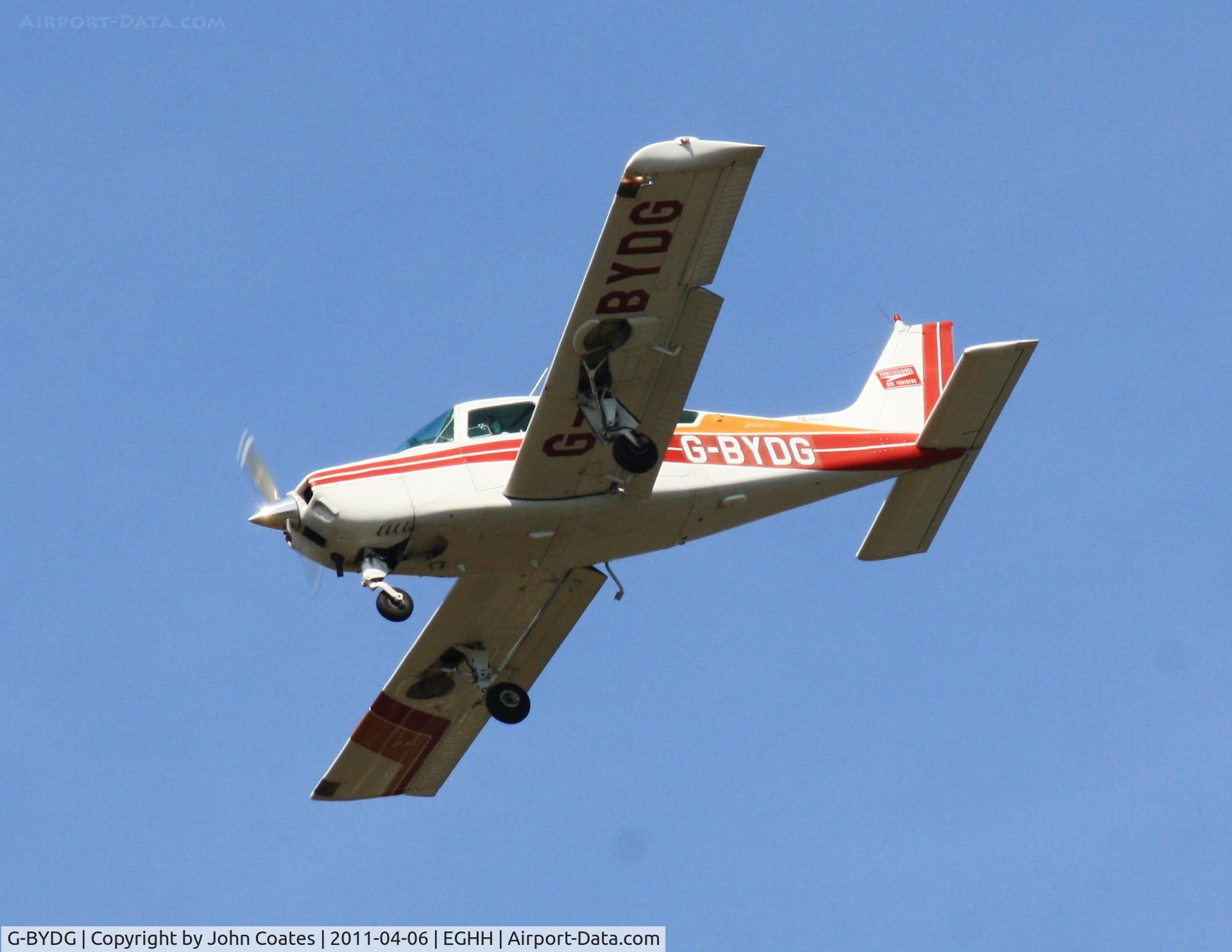 G-BYDG, 1978 Beech C24R Sierra C/N MC-627, Arriving