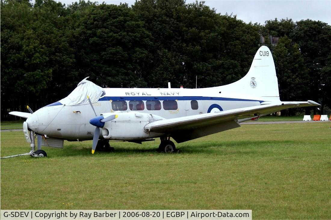 G-SDEV, 1956 De Havilland DH-104 Dove 6 C/N 04472, De Havilland DH.104 Sea Devon C20 [04472] Kemble~G 20/08/2006