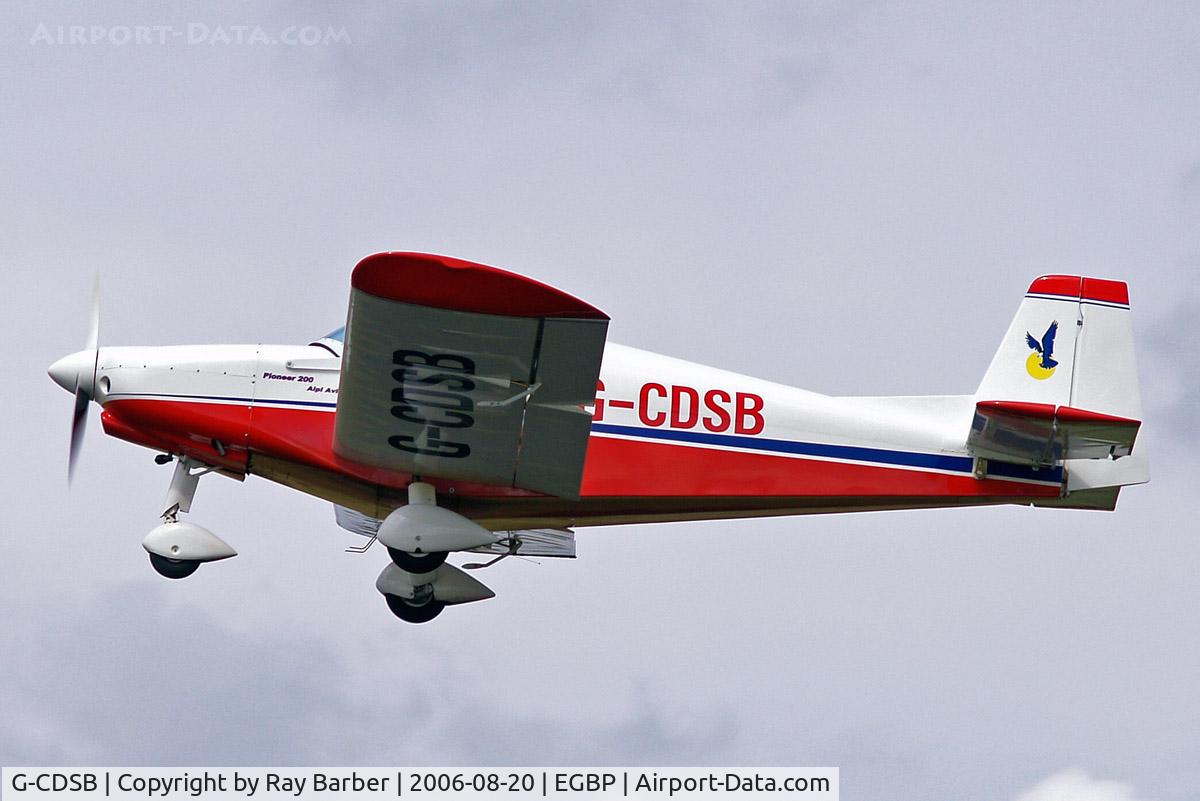 G-CDSB, 2005 Alpi Aviation Pioneer 200 C/N PFA 334-14443, Alpi Aviaton Pioneer 200 [PFA 334-14443] Kemble~G 20/08/2006
