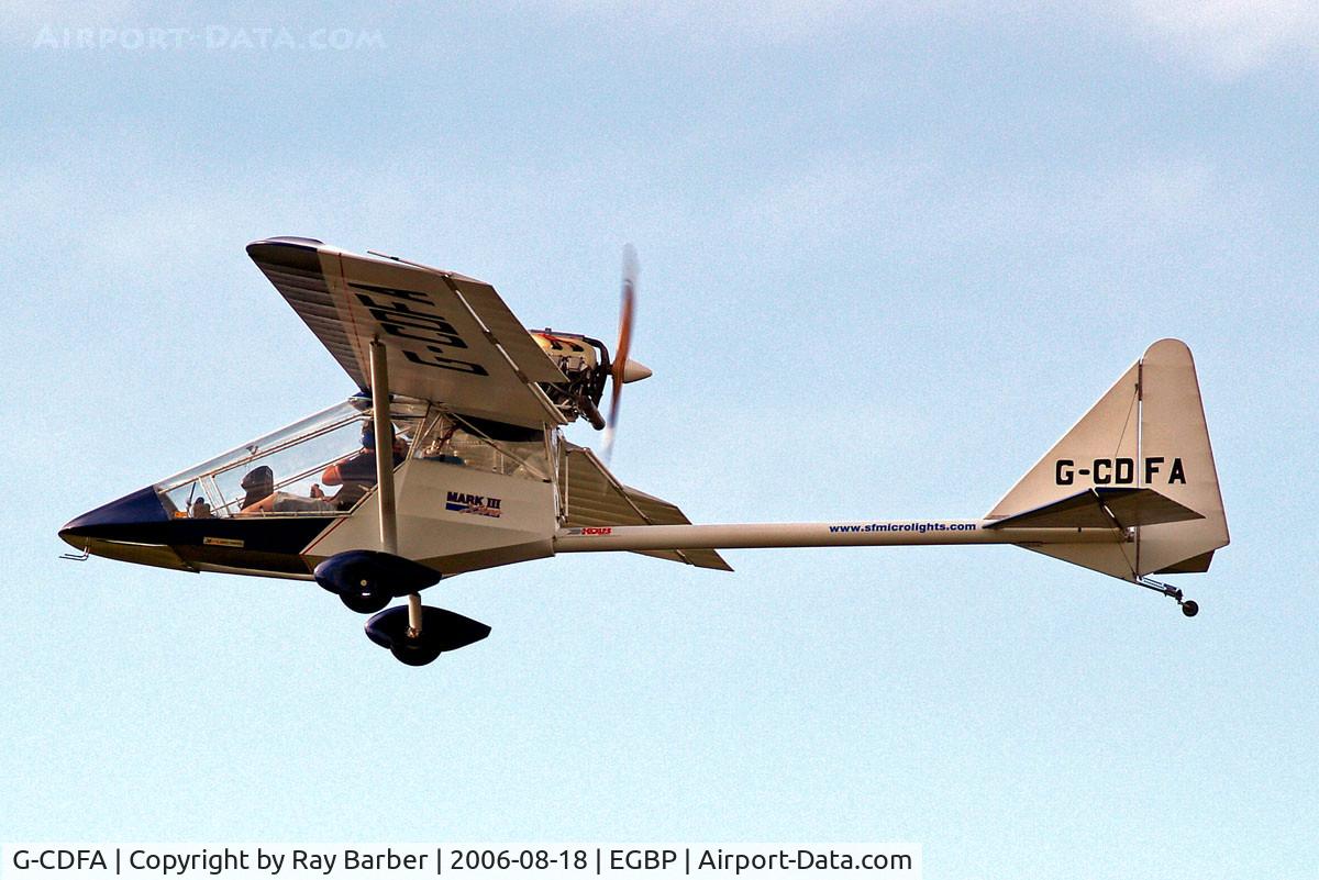 G-CDFA, 2004 Kolb Twinstar Mk III C/N PFA 205-14274, Kolb Twinstar Mk.III Extra [PFA 205-14274] Kemble~G 18/08/2006