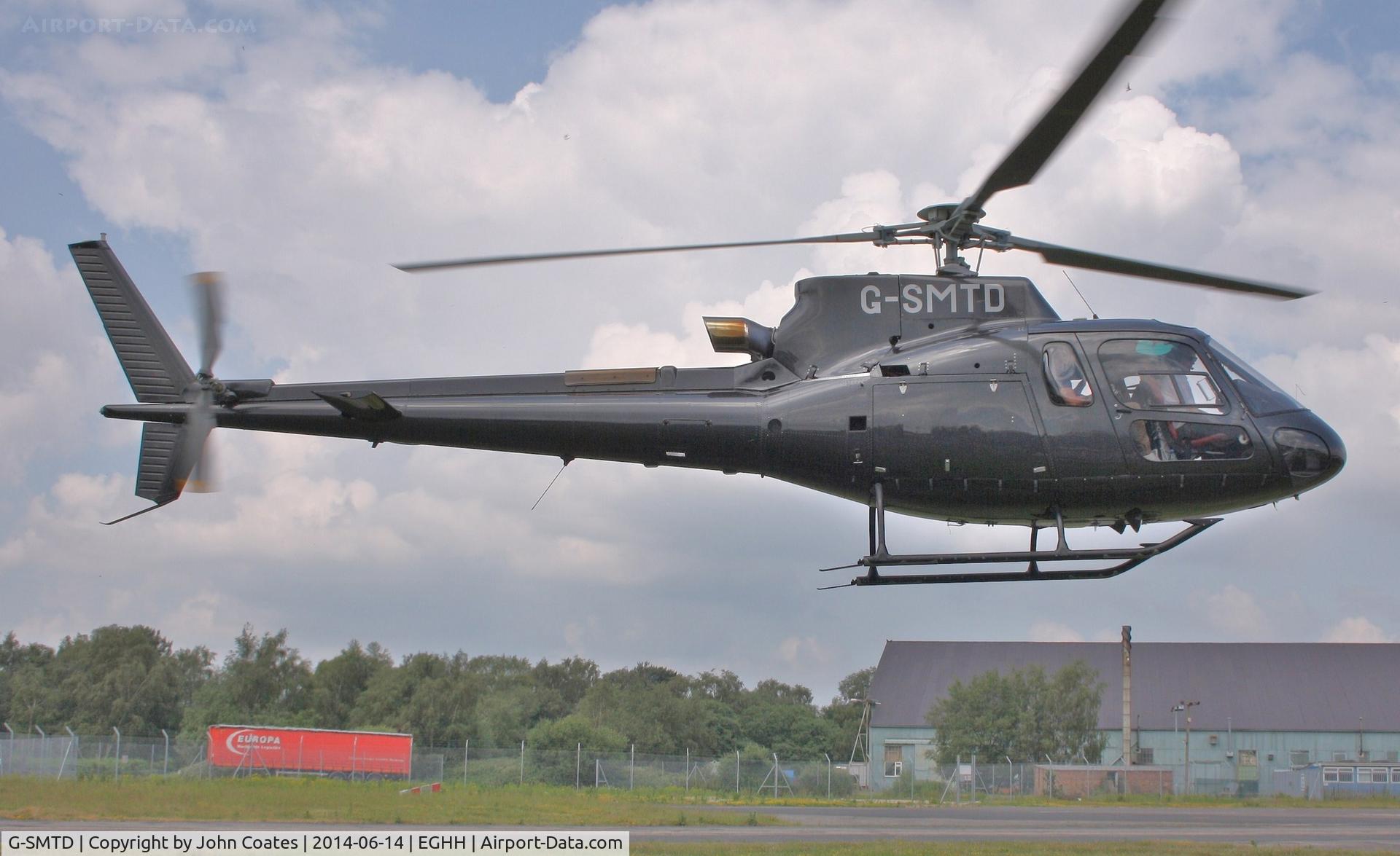 G-SMTD, 2012 Eurocopter AS-350B-3 Ecureuil Ecureuil C/N 7300, Arrives BHelis
