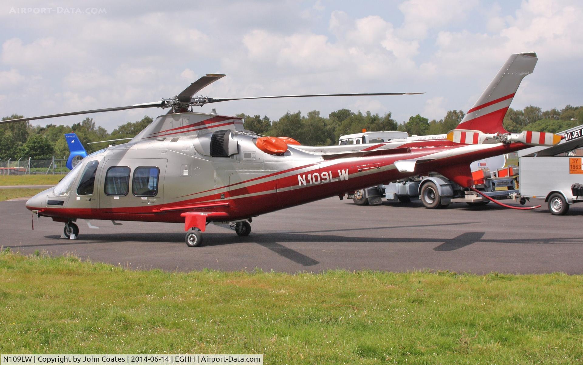 N109LW, 2010 Agusta AW-109SP Grand New C/N 22216, At BHL