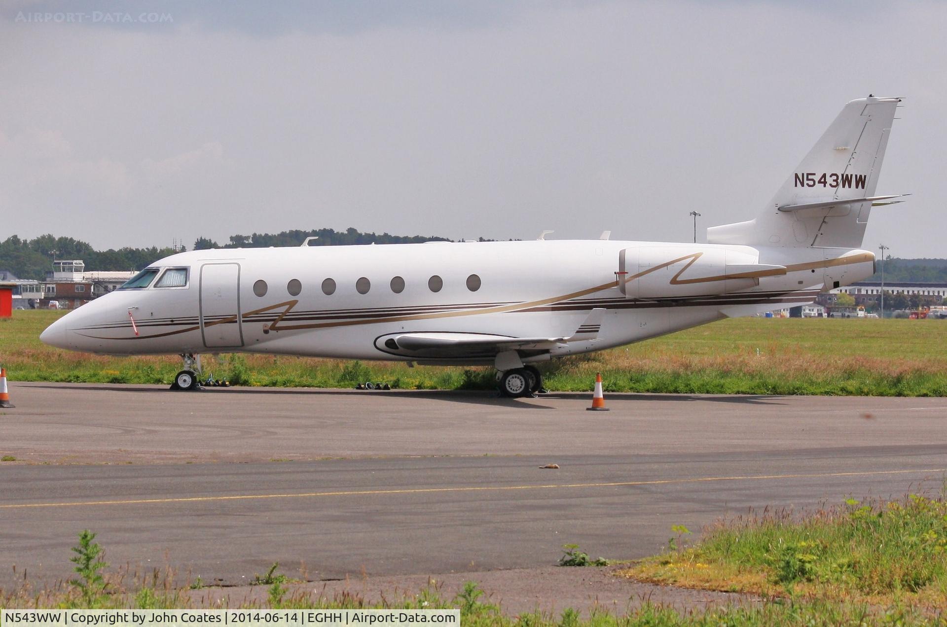 N543WW, 2008 Israel Aerospace Industries Gulfstream 200 C/N 213, Still at Sigs