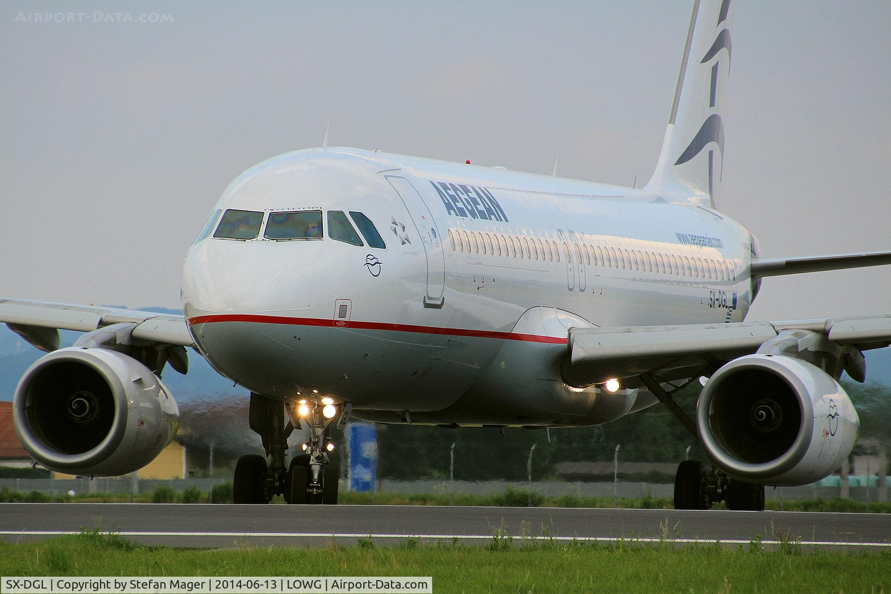 SX-DGL, 2009 Airbus A320-232 C/N 3812, Aegean A320-200 @GRZ
