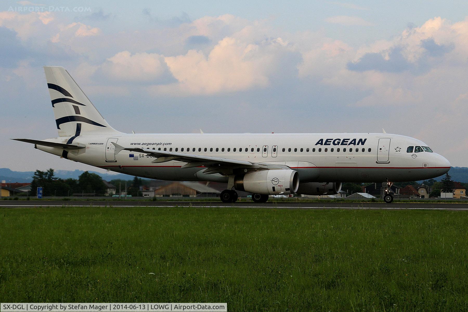 SX-DGL, 2009 Airbus A320-232 C/N 3812, Aegean A320-200 @GRZ
