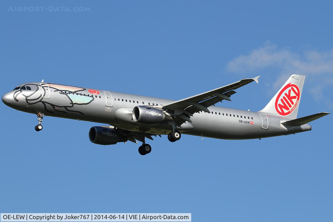 OE-LEW, 2011 Airbus A321-211 C/N 4611, NIKI
