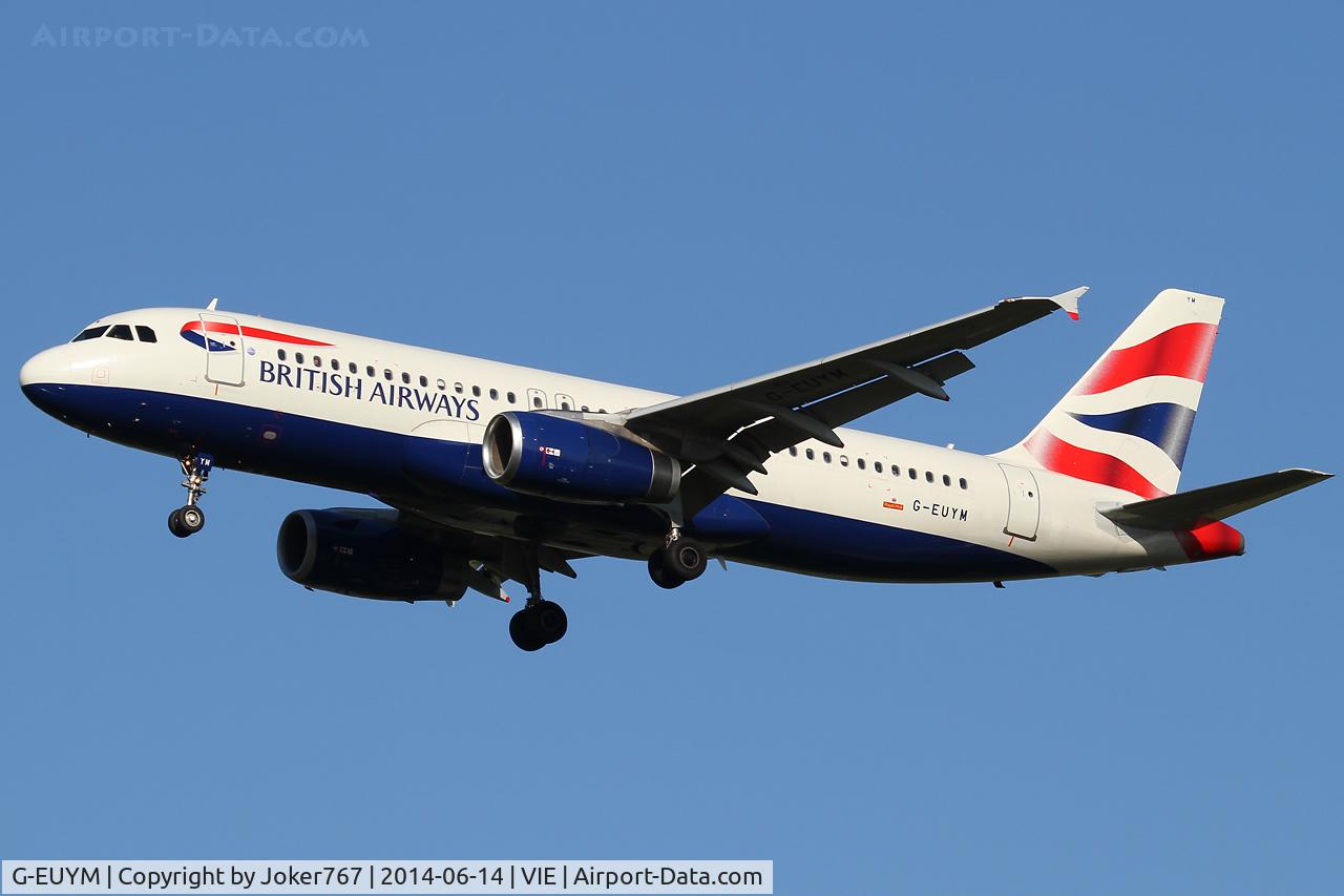G-EUYM, 2011 Airbus A320-232 C/N 4791, British Airways