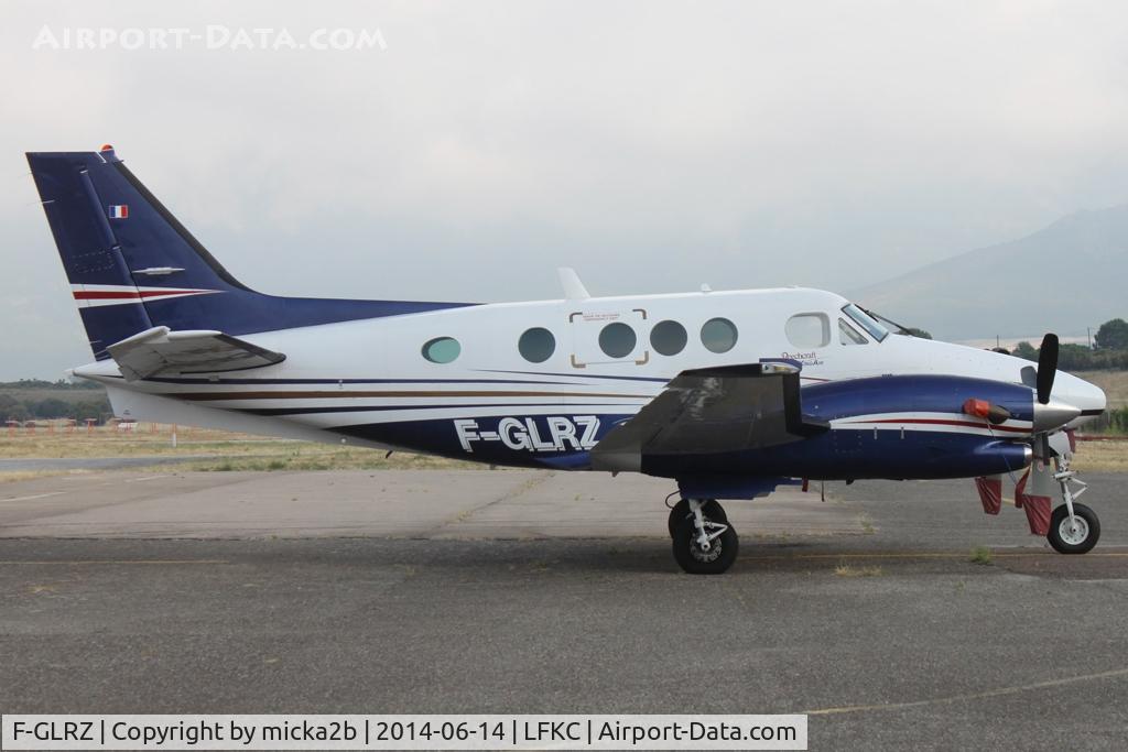 F-GLRZ, Beech C90A King Air C/N LJ-1296, Parked
