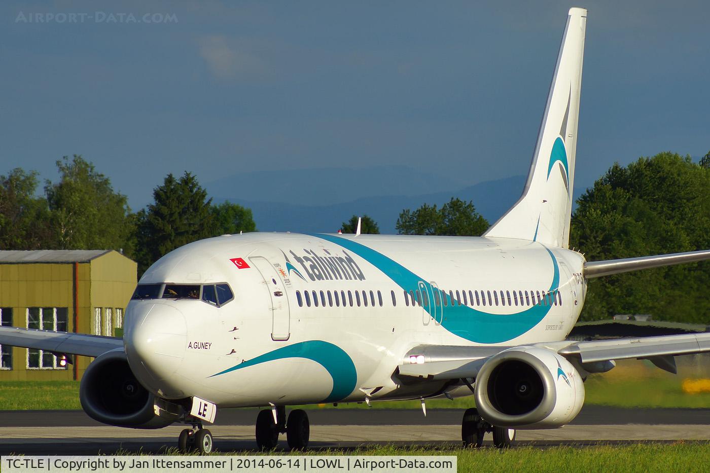 TC-TLE, 1997 Boeing 737-4Q8 C/N 27628, tc-tle