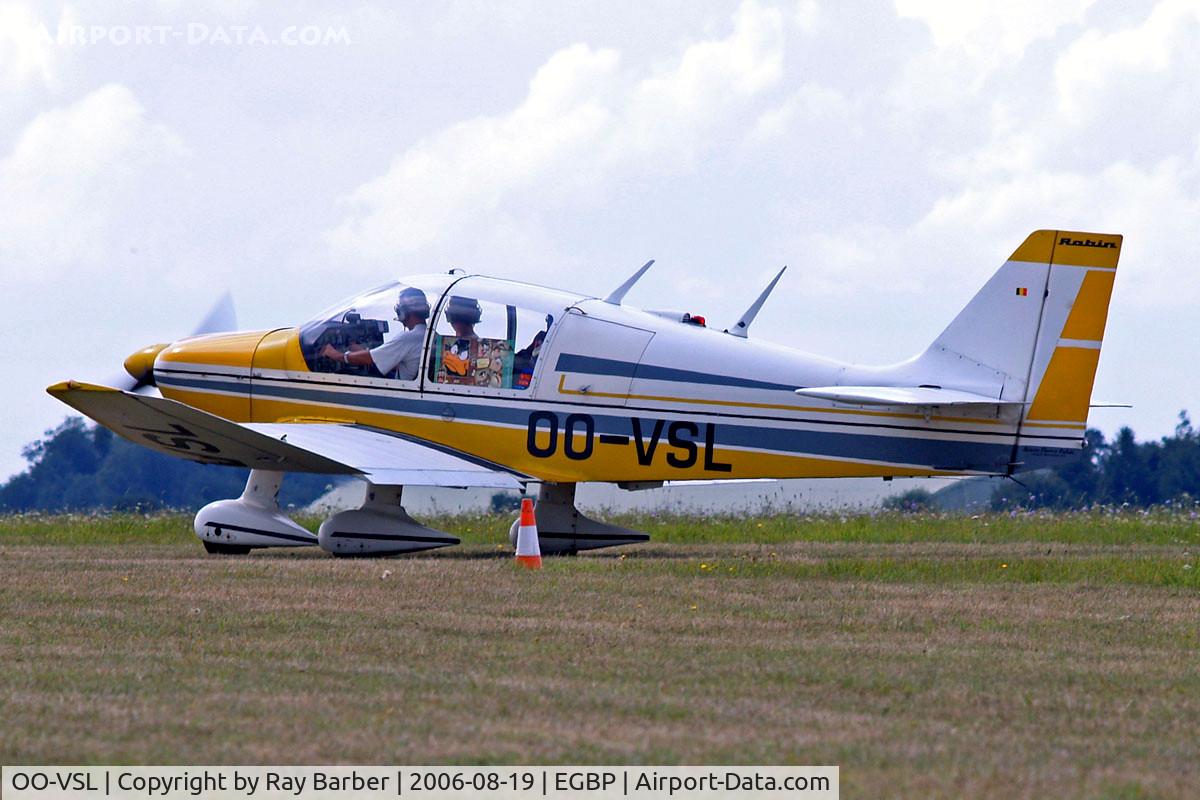 OO-VSL, Robin DR-400-160 Chevalier C/N 875, Robin DR.400/160 Major [875] Kemble~G 19/08/2006