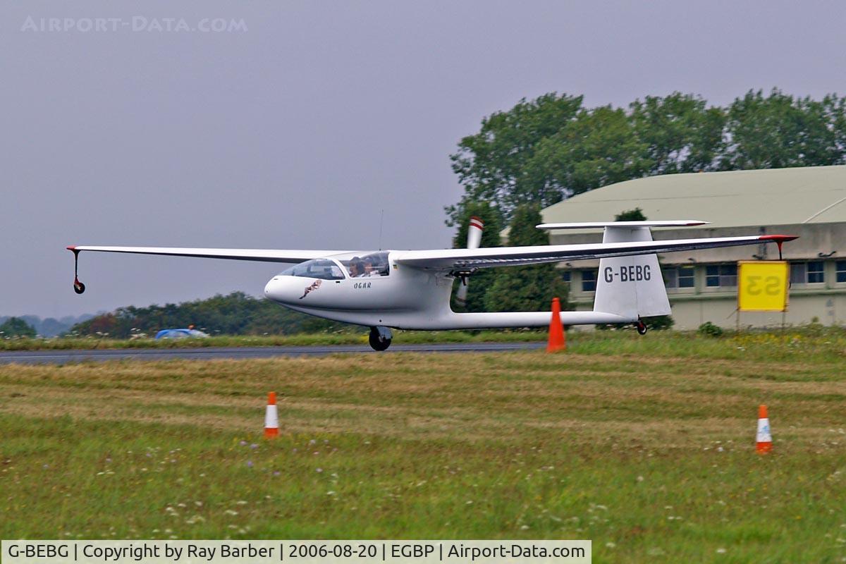 G-BEBG, 1976 PZL-Bielsko SZD-45A Ogar C/N B-655, PZL-Bielsko SZD-45A Ogar [B.655] Kemble~G 20/08/2006