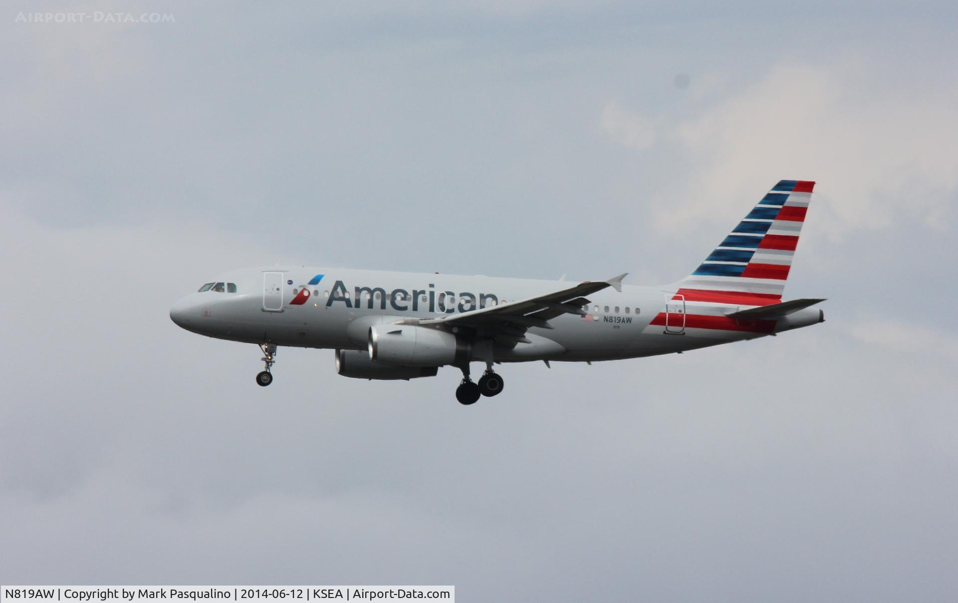 N819AW, 2000 Airbus A319-132 C/N 1395, Airbus A319