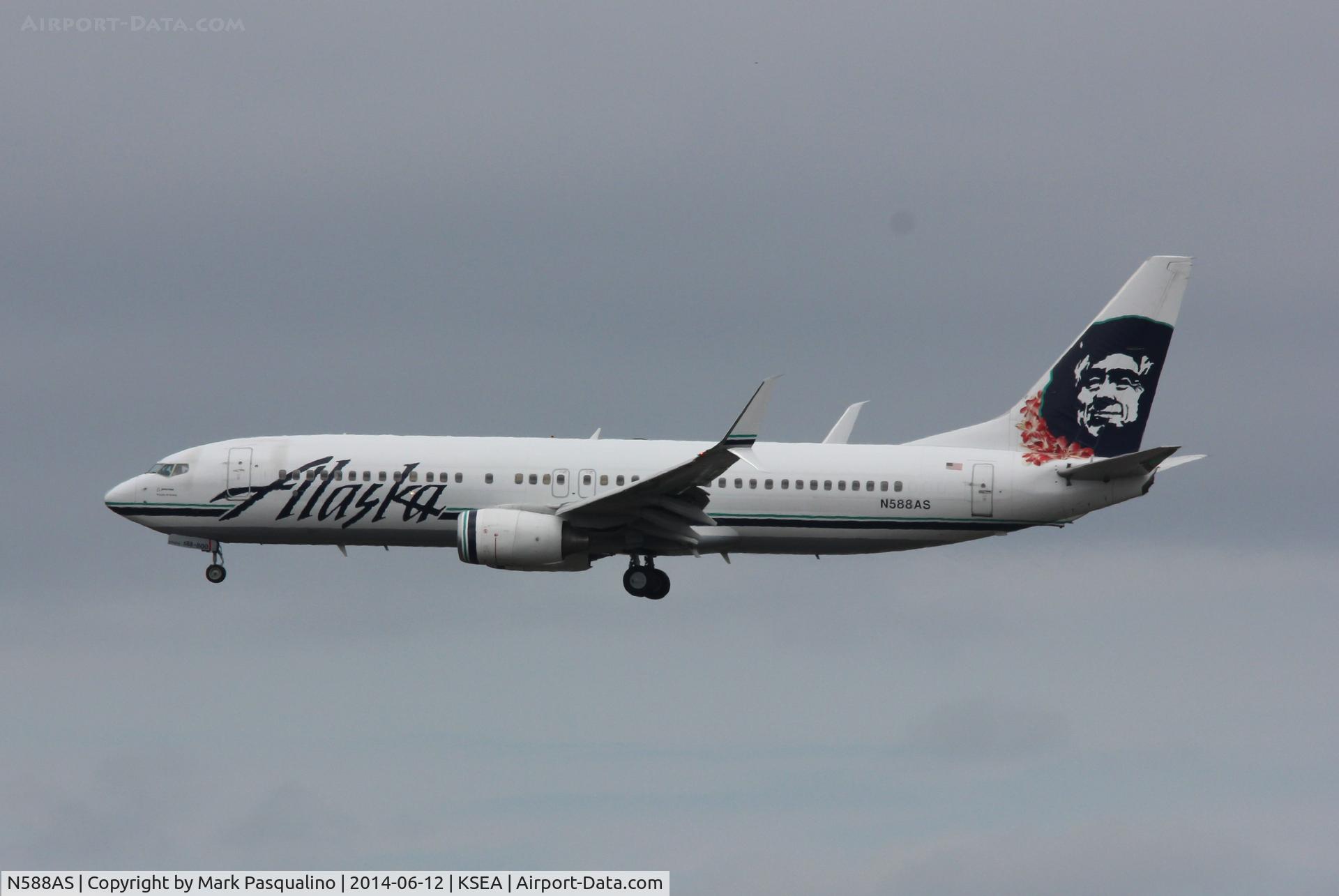 N588AS, 2007 Boeing 737-890 C/N 35685, Boeing 737-800