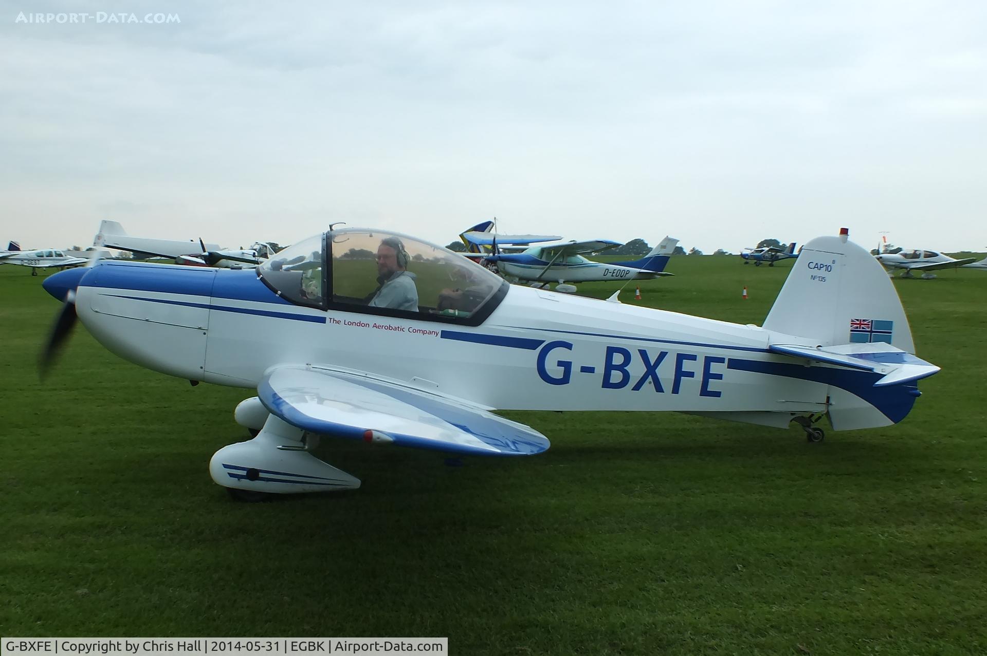 G-BXFE, 1981 Mudry CAP-10B C/N 135, at AeroExpo 2014