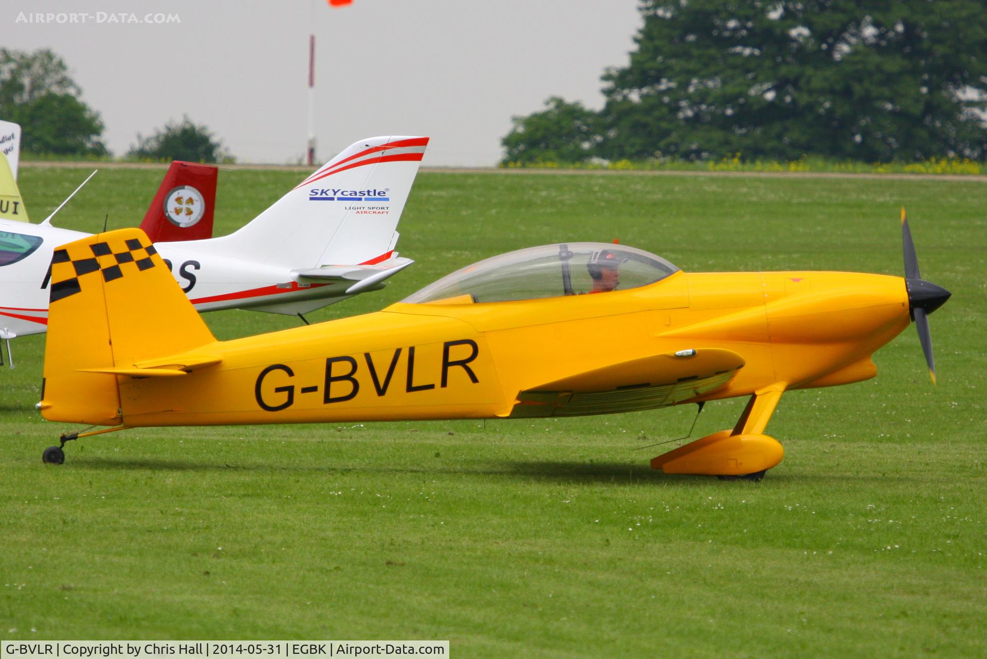 G-BVLR, 1994 Vans RV-4 C/N PFA 181-12306, at AeroExpo 2014
