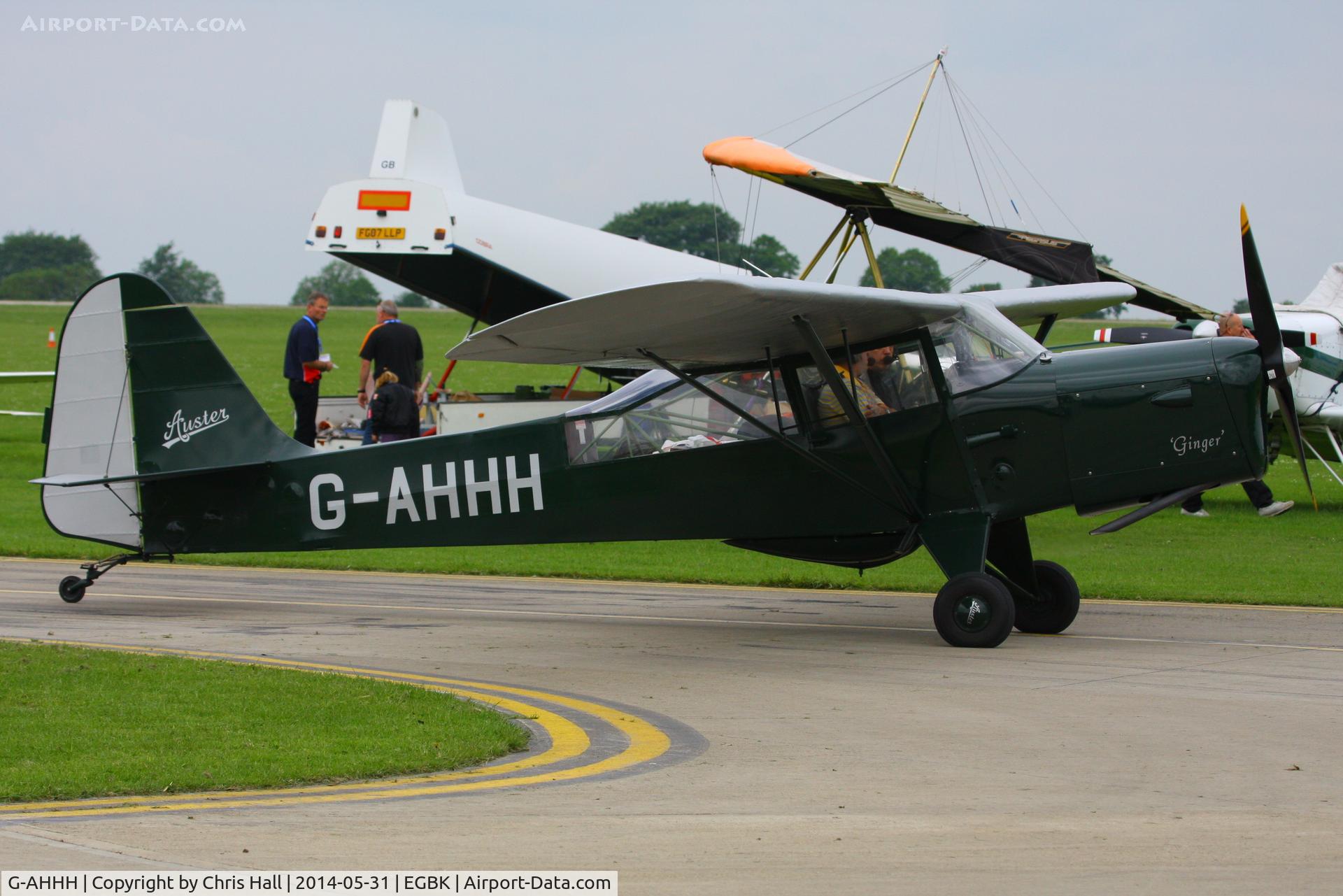 G-AHHH, 1946 Auster J-1N Alpha C/N 2011, at AeroExpo 2014