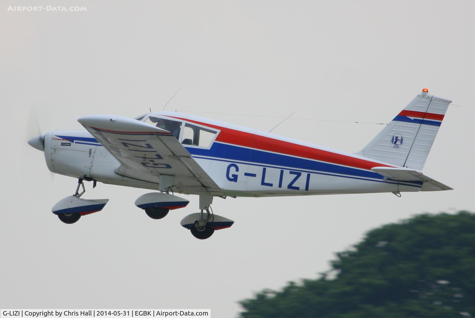 G-LIZI, 1961 Piper PA-28-160 Cherokee Cherokee C/N 28-52, at AeroExpo 2014