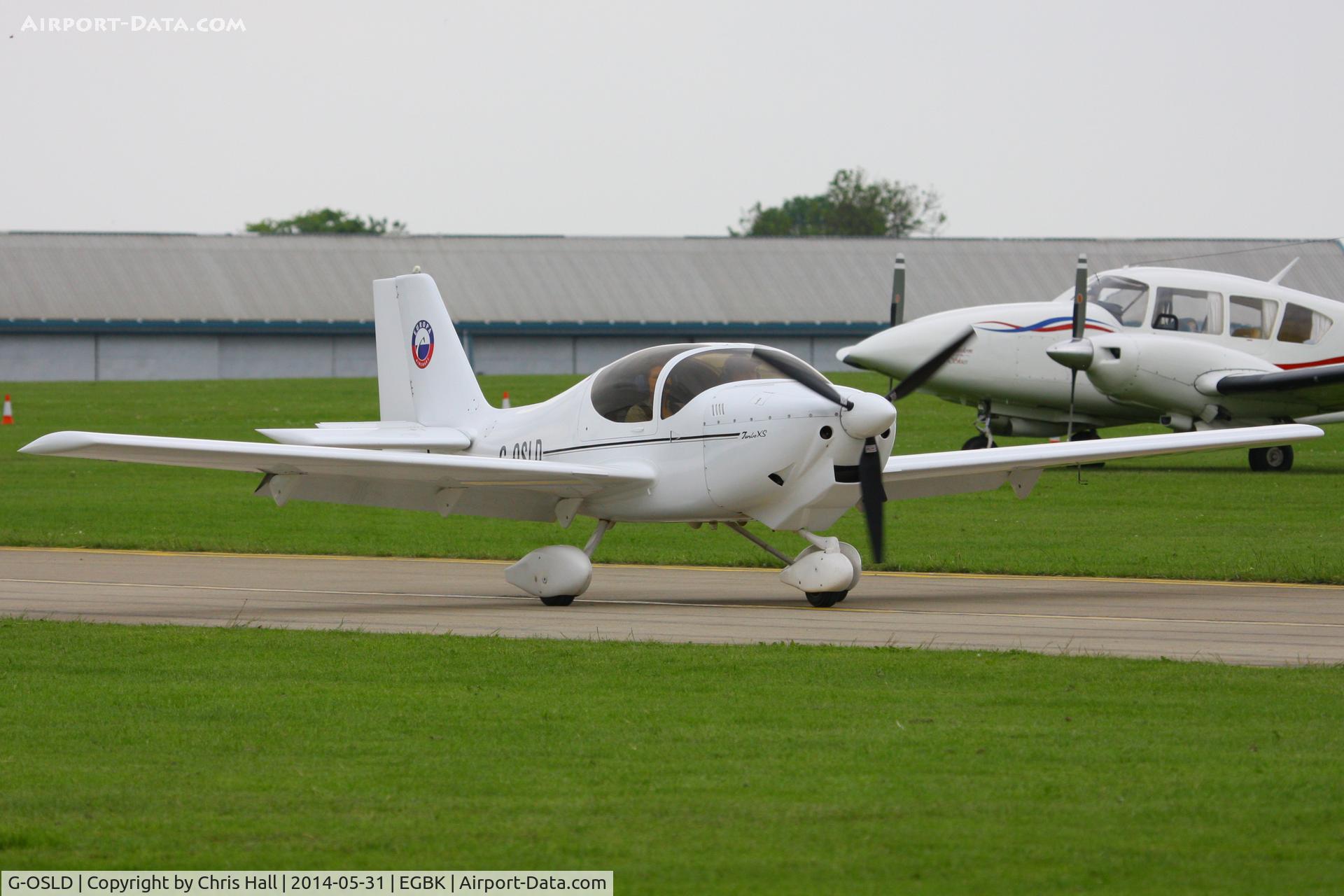 G-OSLD, 2000 Europa XS Tri-Gear C/N PFA 247-13641, at AeroExpo 2014