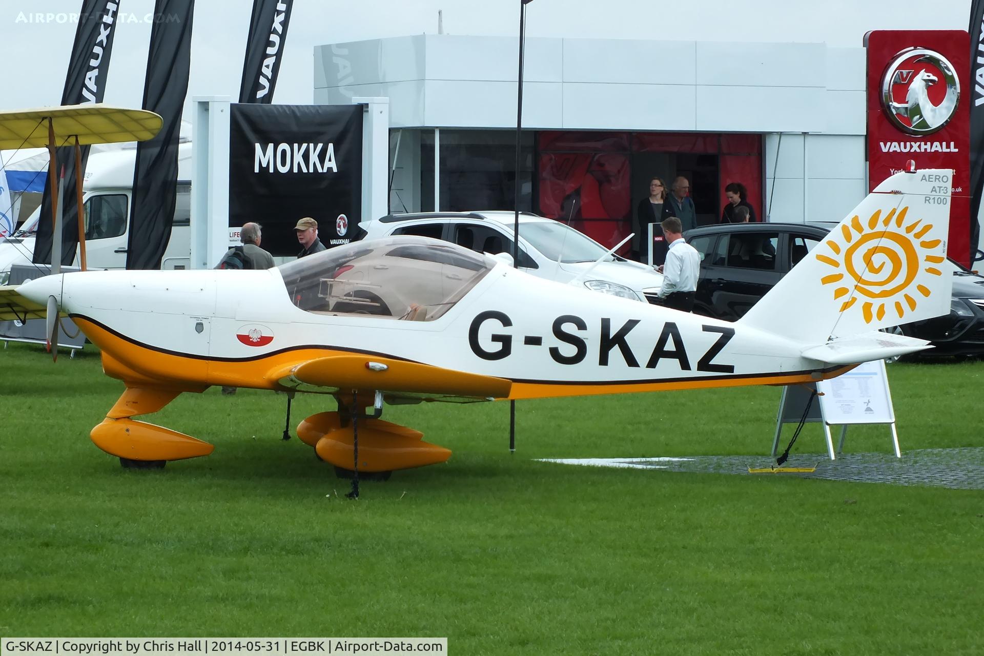 G-SKAZ, 2010 Aero AT-3 R100 C/N AT3-055, at AeroExpo 2014