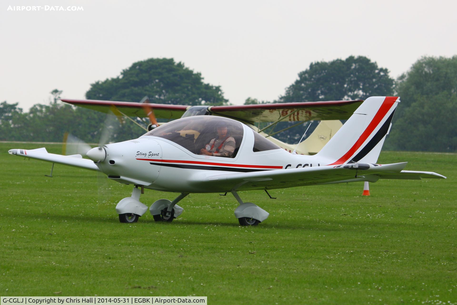 G-CGLJ, 2009 TL Ultralight TL-2000 Sting Carbon C/N LAA 347-14794, at AeroExpo 2014