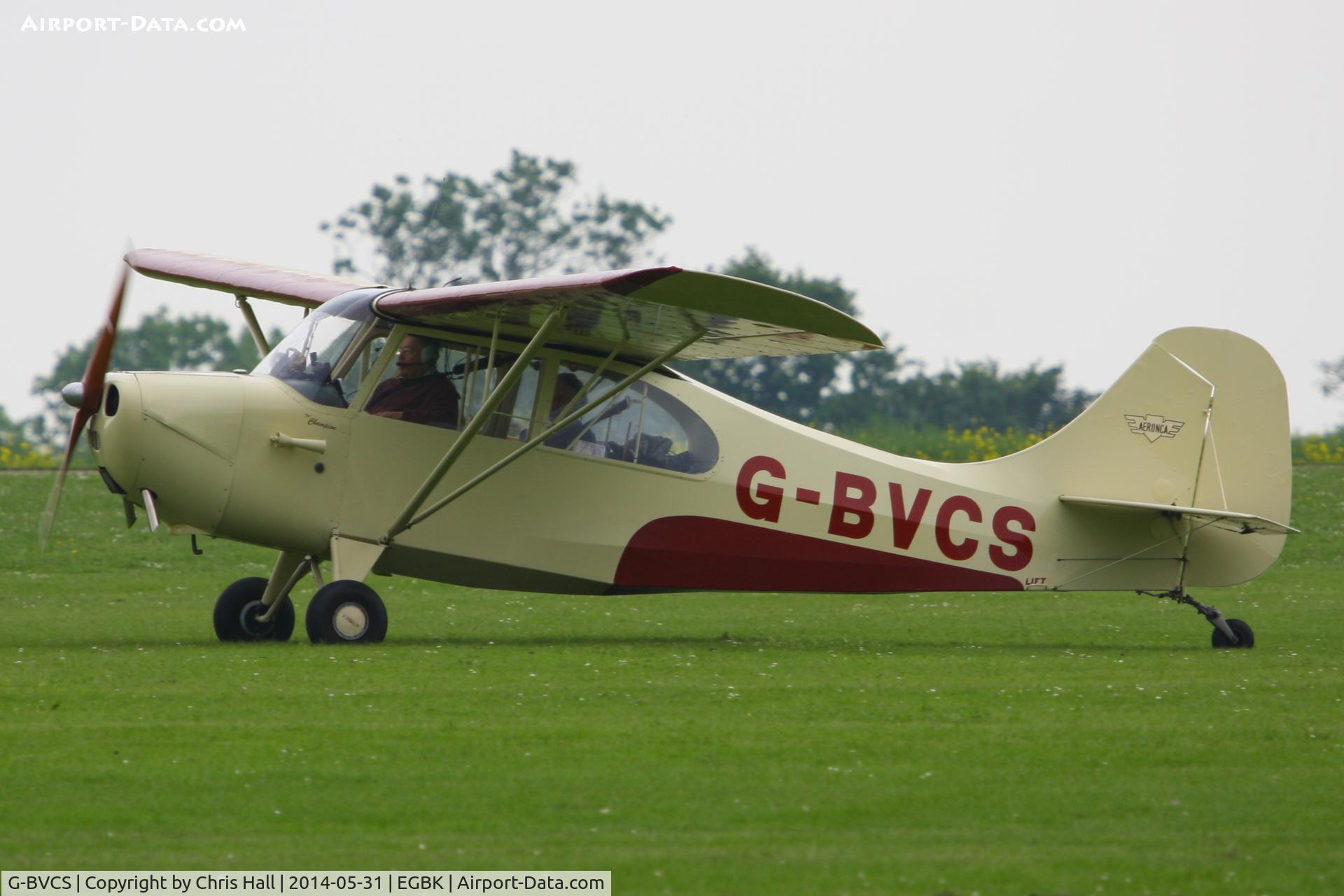 G-BVCS, 1946 Aeronca 7AC Champion C/N 7AC-1346, at AeroExpo 2014