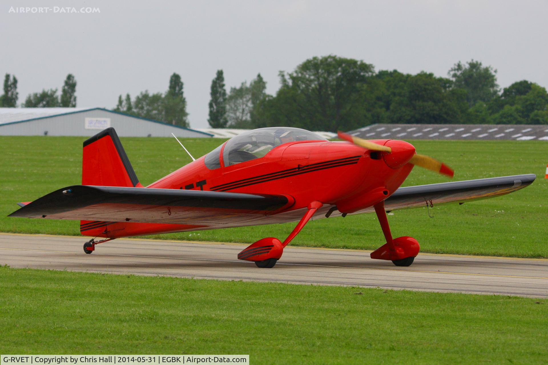 G-RVET, 1999 Vans RV-6 C/N PFA 181-12852, at AeroExpo 2014
