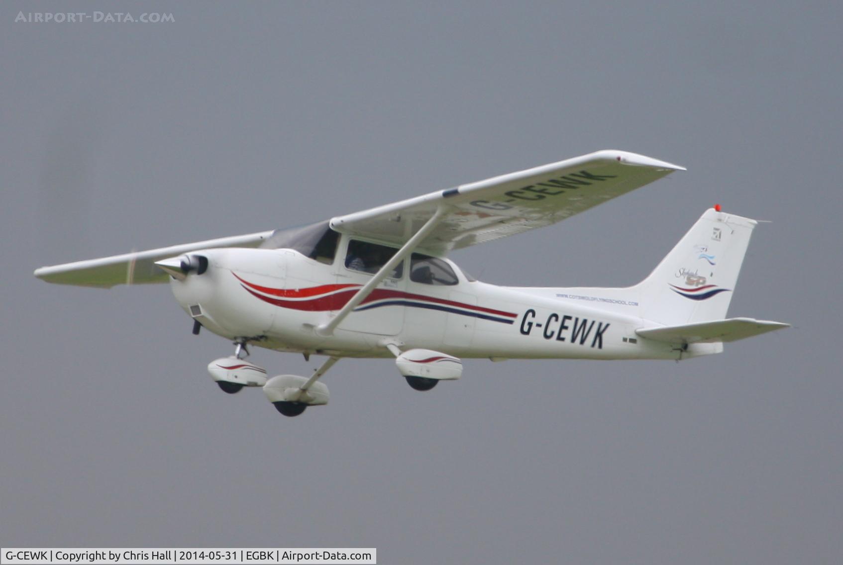 G-CEWK, 1999 Cessna 172S Skyhawk SP C/N 172S8294, at AeroExpo 2014